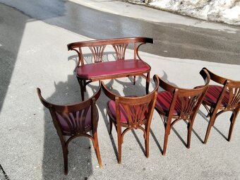 Set lavičky a 4 stoličiek - 19