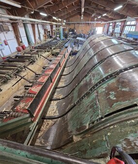 katr drevo 40-50m3/den linka G710+G560 porez rámová pila - 19