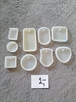 silikónová formy 1 - 19