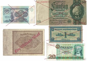 Zbierka bankoviek - po 3 eura (doplnené) - 19