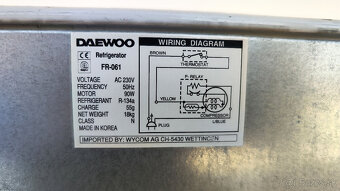 Mini chladnička Daewoo FR-061 - 19