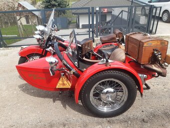Predám Harley Davidson+ sidecar WLC 750cm3 - 19