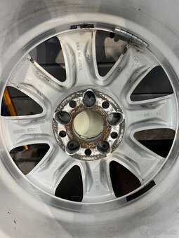 Originál disky Mercedes Benz R17 + zimné pneumatiky - 19