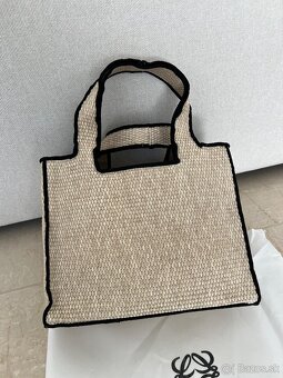LOEWE LOGO RAFFIA TOTE BAG - 19