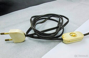 Antická bronzová stolová lampa s Budhovou soškou - 19