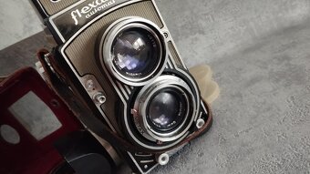 Starý fotoaparát Flexaret VI automat s brašnou, KRABICI aj. - 19