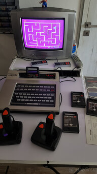Philips Videopac G7000 (1980) – 4 hry, 2 joysticky + adaptér - 19