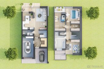 LUNA | RODINNÝ DOM č. 2 s garážou, výhľady na Vysoké Tatry - 19