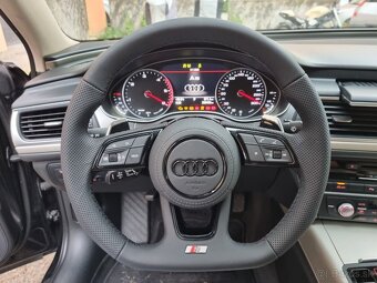 AUDI VOLANT ZKOSENY SPORTOVY + PADLA + AIRBAG - 19