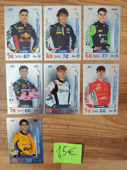 Predám kartičky Formula 1 Turbo Attax 2024 - 19