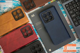 Zatváracie puzdro s bočným pásikom pre Xiaomi, Redmi a Poco - 19