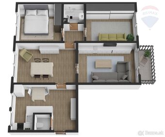 4-izb. byt na predaj Nová Ves nad Žitavou - 19