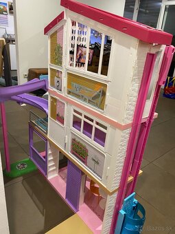 Barbie Malibu obrovský domček s výťahom 120x130x70cm - 19