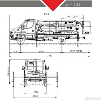 Autoplošina FT25metrov - žeriav 25-50metrov - 19