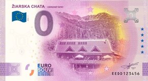 0 euro bankovka / 0 € souvenir - 2020 - 19