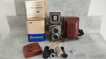 Starý fotoaparát Flexaret VI automat s příslušens. - 19