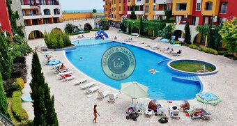 Štúdio 1+kk s balkónom a bazénom Aheloy-Bulharsko - 19