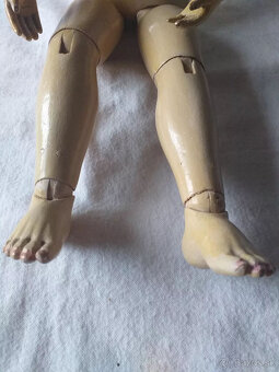 Stará bábika na reštaurovanie. Označte pre identifikáciu. - 19