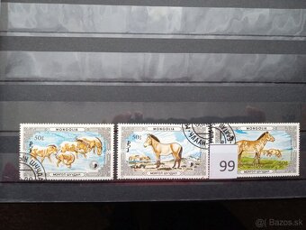 Poštové známky č.428 - FAUNA SVETA V. - 19 sérií - 19