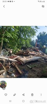 Zemné a výkopové práce,búracie práce, traktorbager kontajner - 19