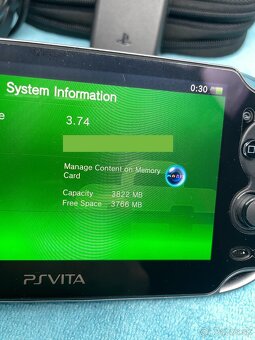 PS vita PCH-1004 oled displej -folia +4gb - 19