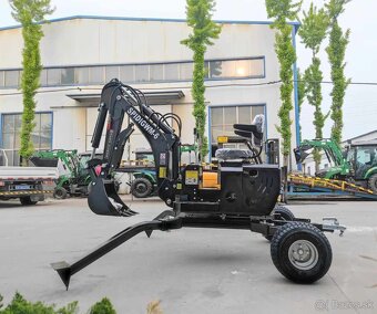 Minibáger 2.generácie 360°otoč mohutný  terénny - 19