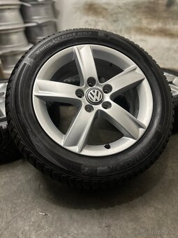 Zimná sada 5x112 R16 , 205/55/16 Audi A3 , VW, Škoda, Seat - 19