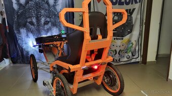 Terénny vozik 2x 1500W 40km/h dojazd 50km aj pre vozičkárov - 19