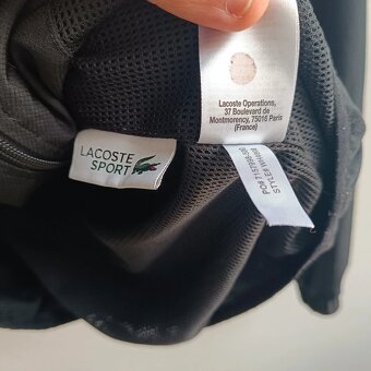 Lacoste Sport čierna športová bunda ľahká vetrovka M - 19