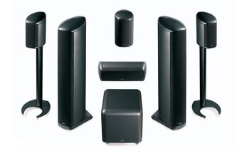 Sada reproduktorov Mission Elegante E80, E8C 4.0 5.1 6.1 - 19