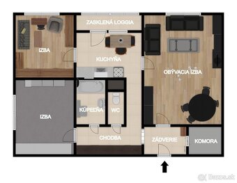 SKVELÁ INVESTÍCIA AJ DOMOV: 3-izbový byt v žiadanej lokalite - 19