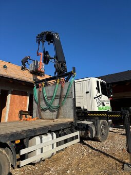 Autodoprava s hydraulickou rukou - dosah 13m 🏗️ - 19