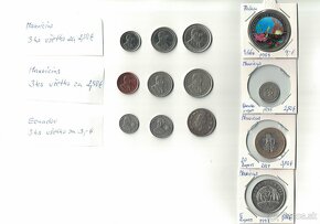 Zbierka mincí - rôzne svetové mince - Európa 3 - 19