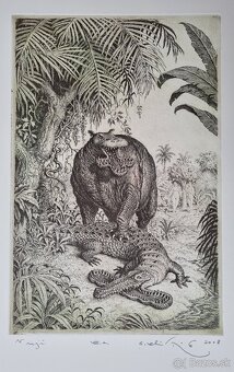 Peter Kľúčik-predám grafiky. - 19