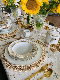 Luxusná Československá obedová a kávová súprava nová - 19