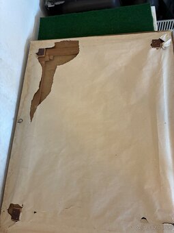 Stará olejomaľba na plátne - 19