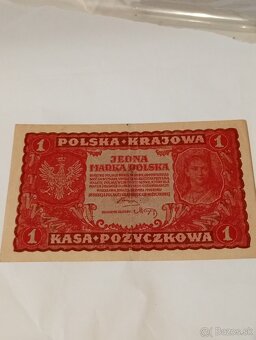 Predám vzacne Poľske Marky 1919 - 19