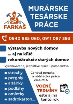 Murárske a tesárske práce - 19