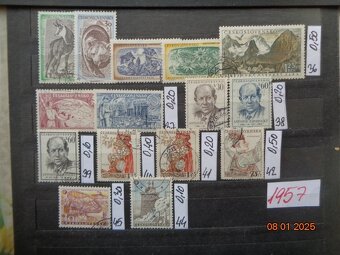 Poštové známky - ČESKOSLOVENSKO - 20 FOTO - 19