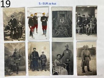Vojenské fotografie celá zbierka z 1. svetovej vojny - 19