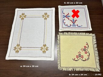Vyšívané obrusy - 19