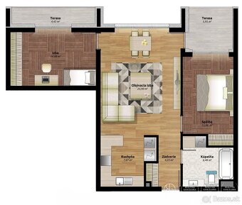 BOSEN | IDEAL Homes | 1, 2, 3 izbový byt, Dunajská Streda - 19