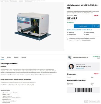 Pásová píla Pilous ARG 250 CF-NC Automat + príslušenstvo - 19