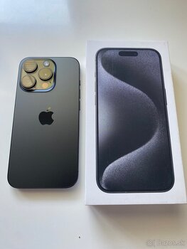 Iphone 15 PRO 128 GB Black Titanium: 850