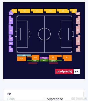 2x Listky na zapas FC Tatran Presov - SK Slovan Bratislava: 35