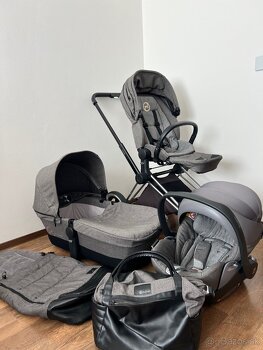 Kočík Cybex Priam 2018 3-kombinácia + isofix: 150