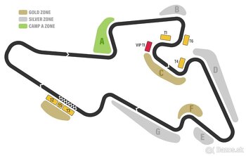 Vstupenky GOLD na MOTO GP Brno: 200