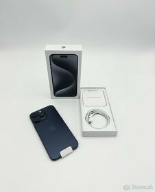 Apple iPhone 15 Pro Max 256GB Blue Titanium v Záruke - 1