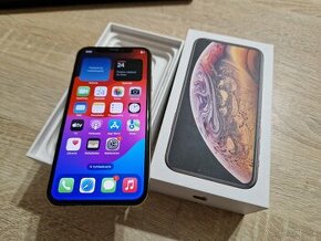 Iphone xs 64gb plnefunkcny ma novu bateriu telefon v krabici