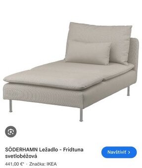 Ikea Soderhamn lezadlo
